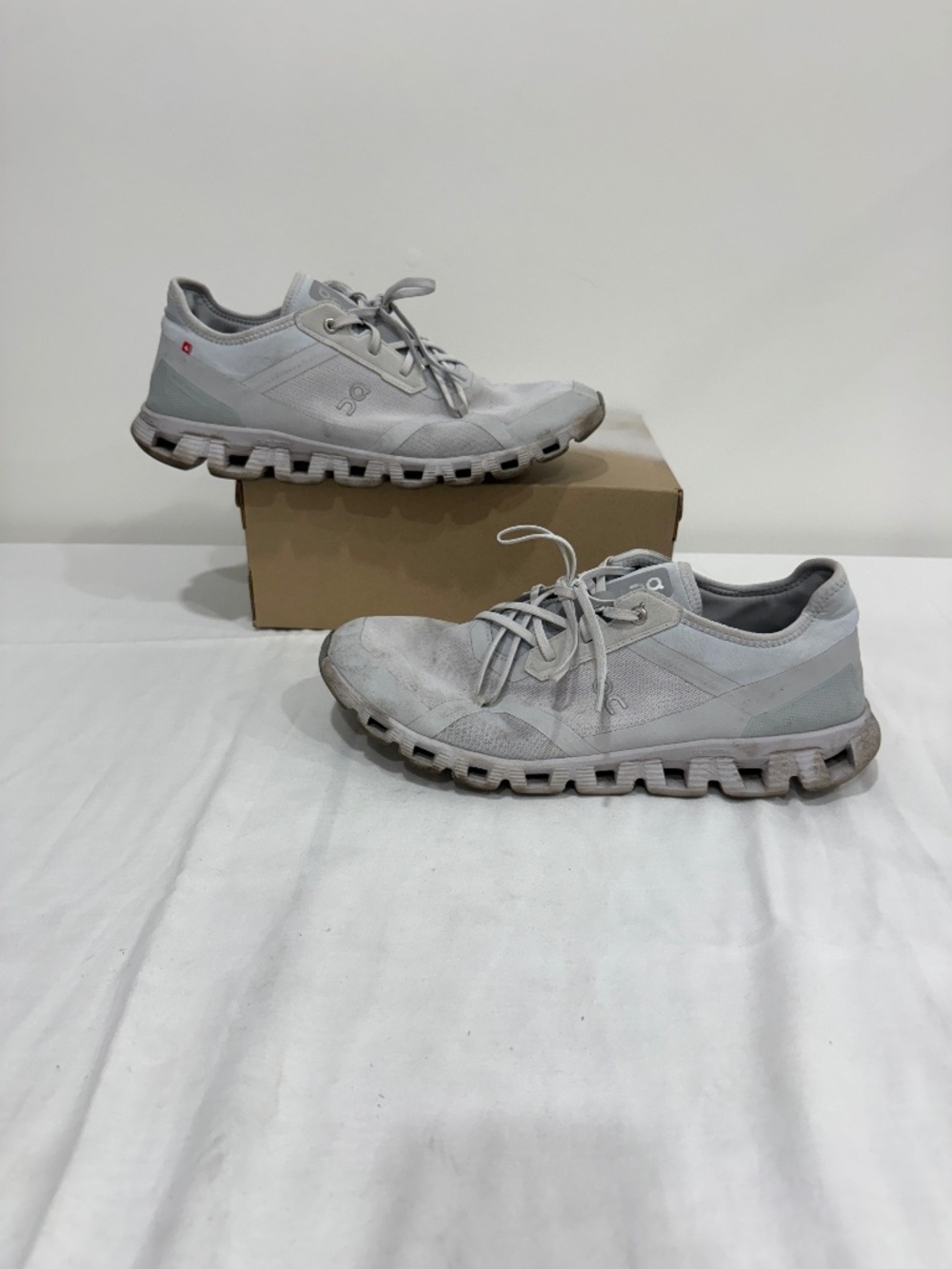 Used W/O Box! Men's OnClouds Cloud X3 Grey Athletic Running Sneakers Size 13
